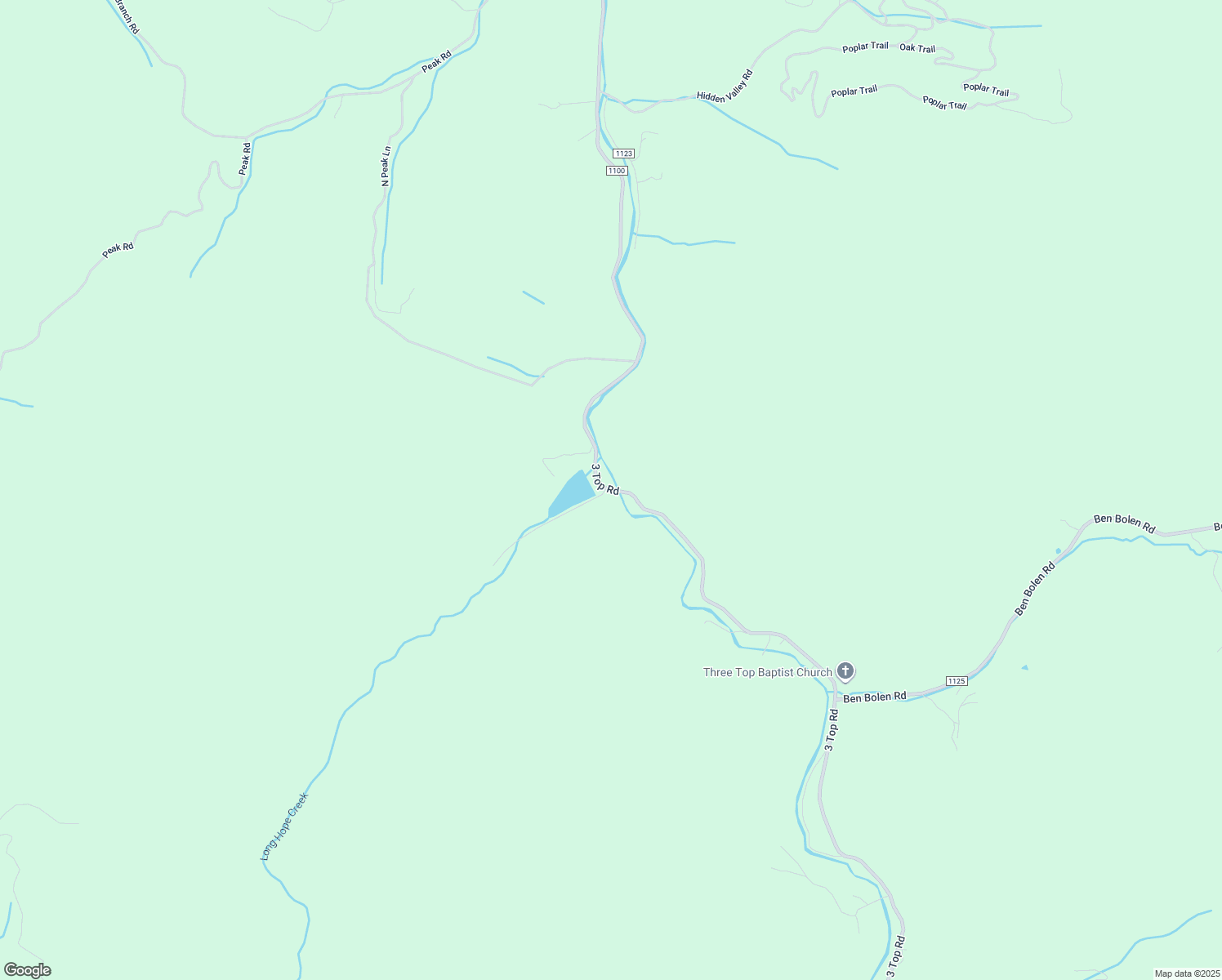 map of restaurants, bars, coffee shops, grocery stores, and more near 2395 3 Top Road in Creston