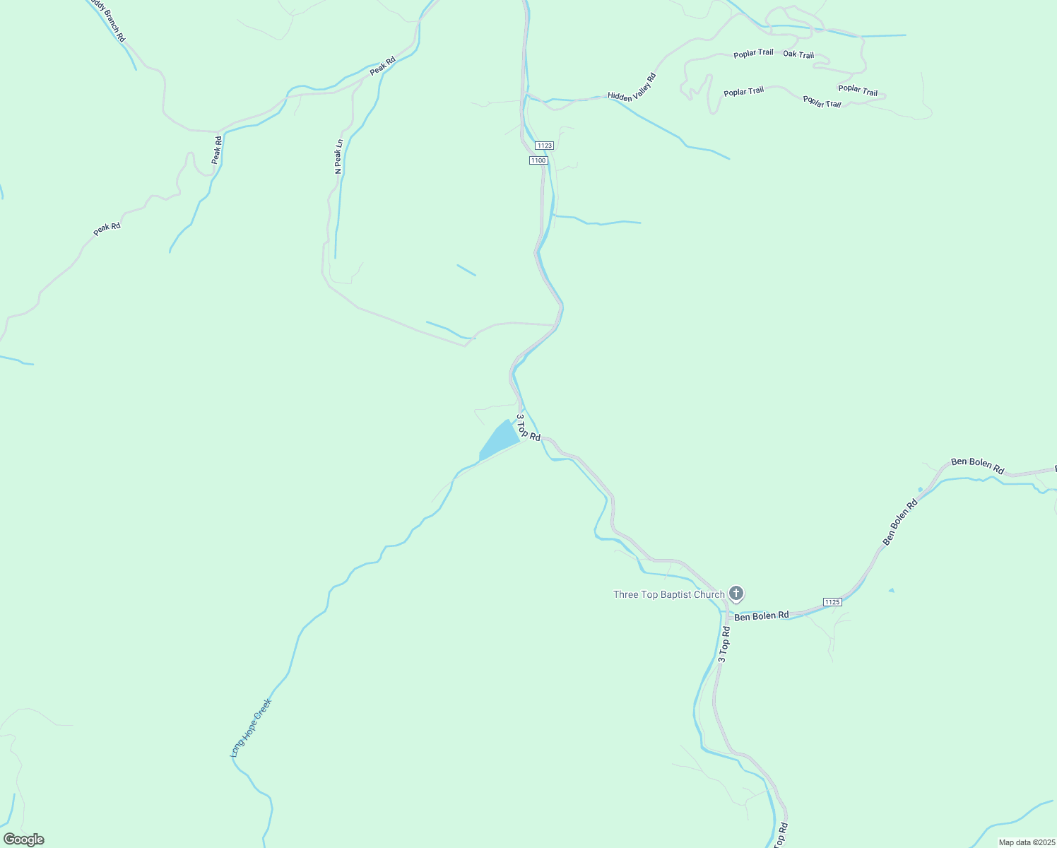 map of restaurants, bars, coffee shops, grocery stores, and more near 2107 3 Top Road in Creston
