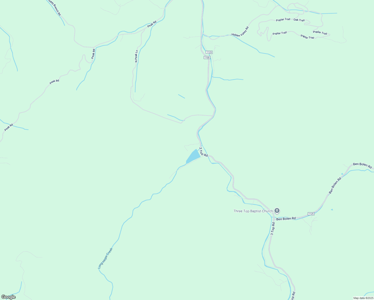map of restaurants, bars, coffee shops, grocery stores, and more near 271 Doc Harris Road in Creston