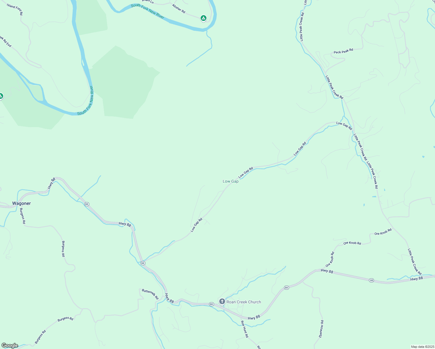 map of restaurants, bars, coffee shops, grocery stores, and more near 1099 Low Gap Road in Jefferson