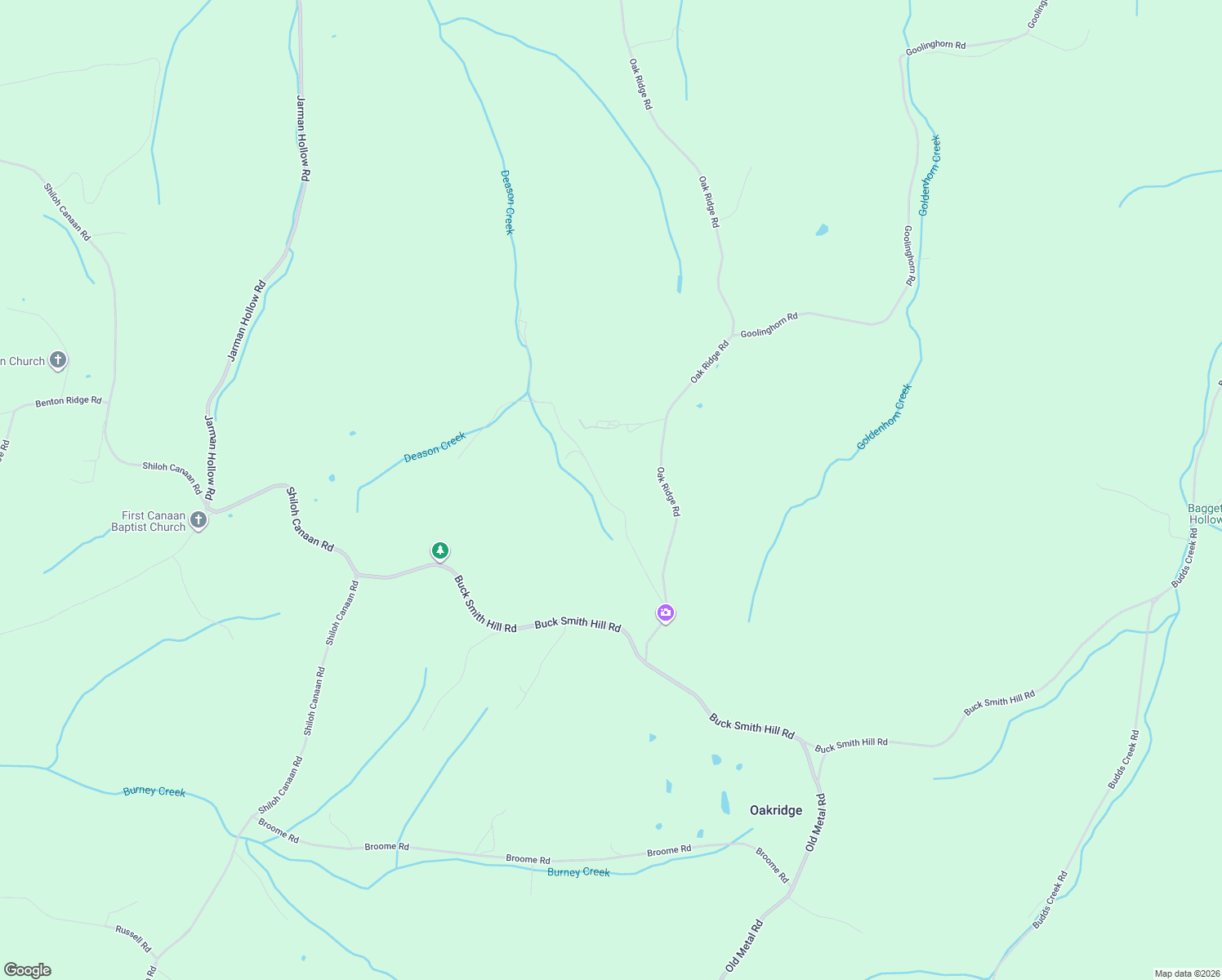 map of restaurants, bars, coffee shops, grocery stores, and more near 3845 Wickham Road in Palmyra
