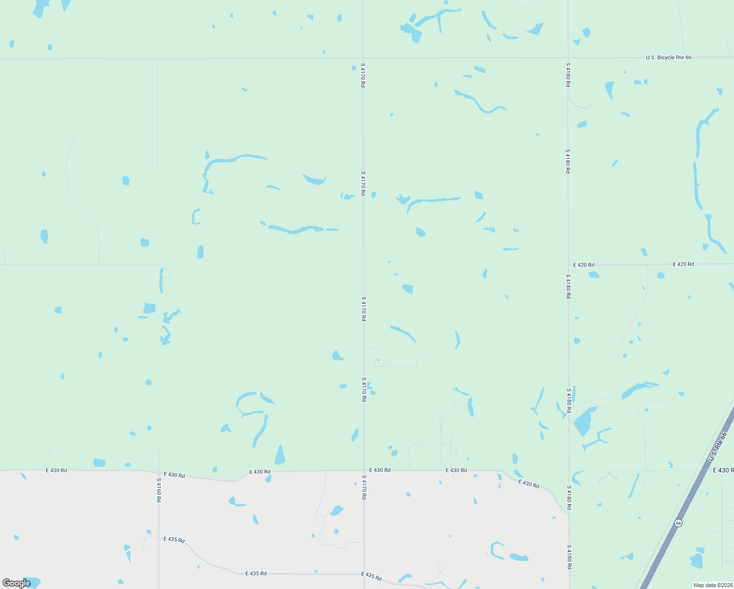 map of restaurants, bars, coffee shops, grocery stores, and more near 14305 South 4170 Road in Claremore