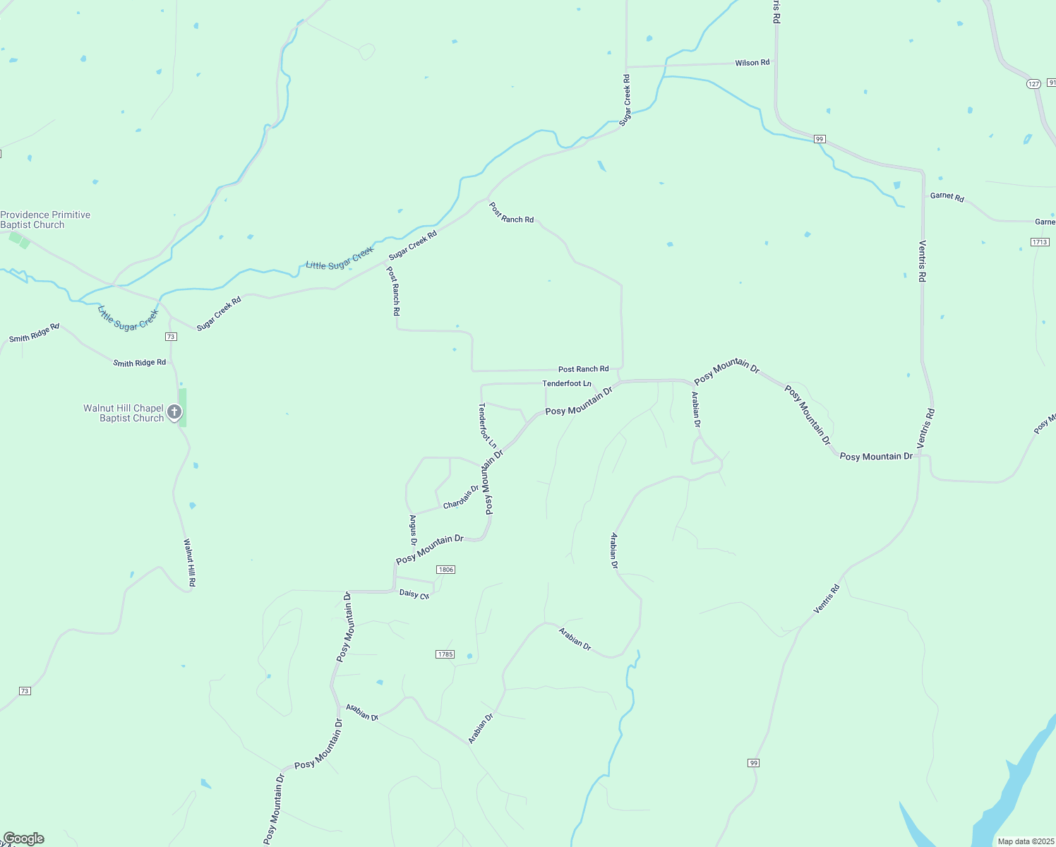 map of restaurants, bars, coffee shops, grocery stores, and more near 18615 Posy Mountain Drive in Rogers