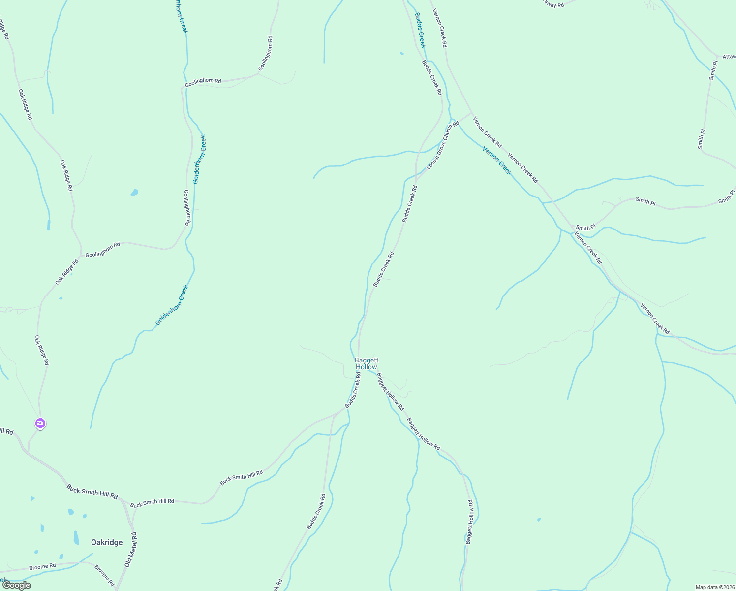 map of restaurants, bars, coffee shops, grocery stores, and more near 3712 Budds Creek Road in Palmyra
