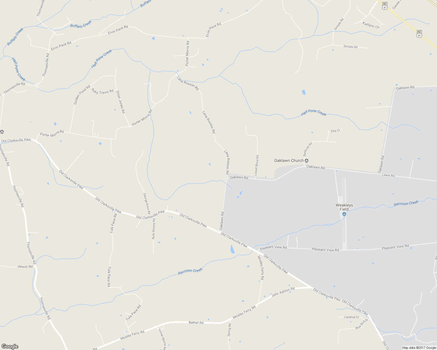 map of restaurants, bars, coffee shops, grocery stores, and more near 1011 Lena Rosson Road in Chapmansboro