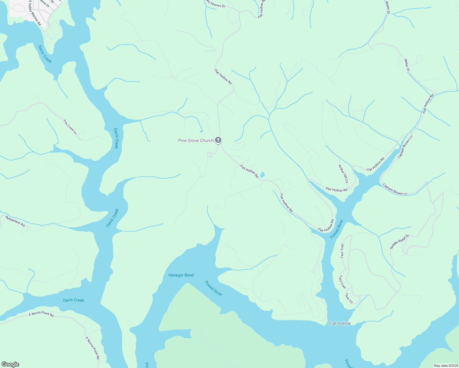 map of restaurants, bars, coffee shops, grocery stores, and more near 1476 Flat Hollow Road in Speedwell