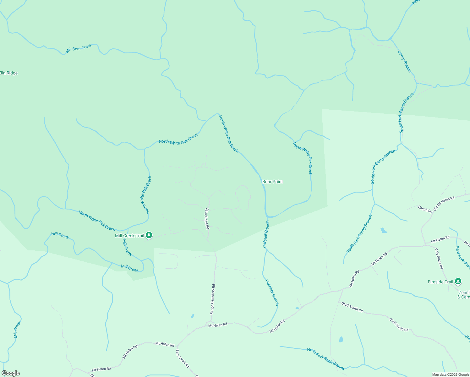 map of restaurants, bars, coffee shops, grocery stores, and more near 70 Bluff View Road in Allardt