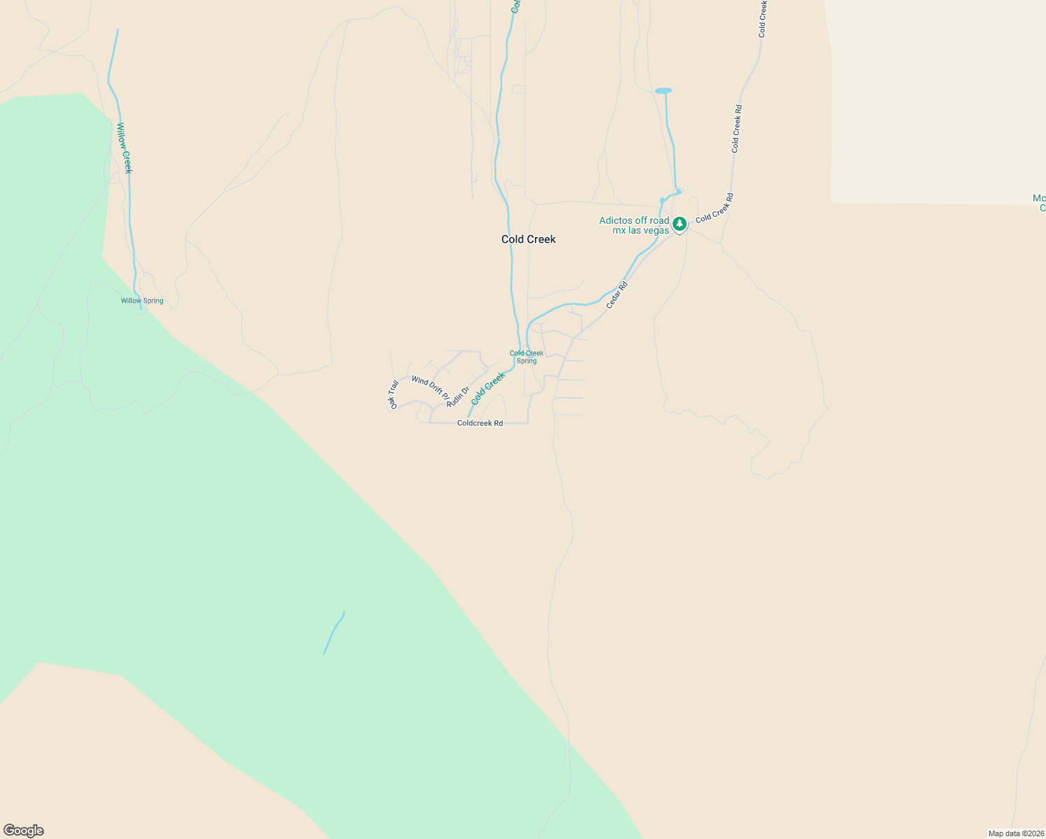 map of restaurants, bars, coffee shops, grocery stores, and more near 92 Cold Creek Drive in Cold Creek