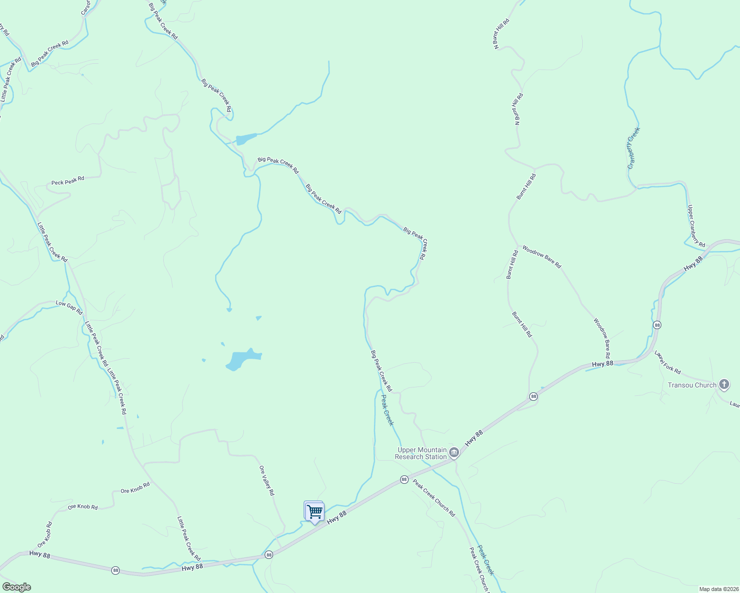 map of restaurants, bars, coffee shops, grocery stores, and more near in Laurel Springs