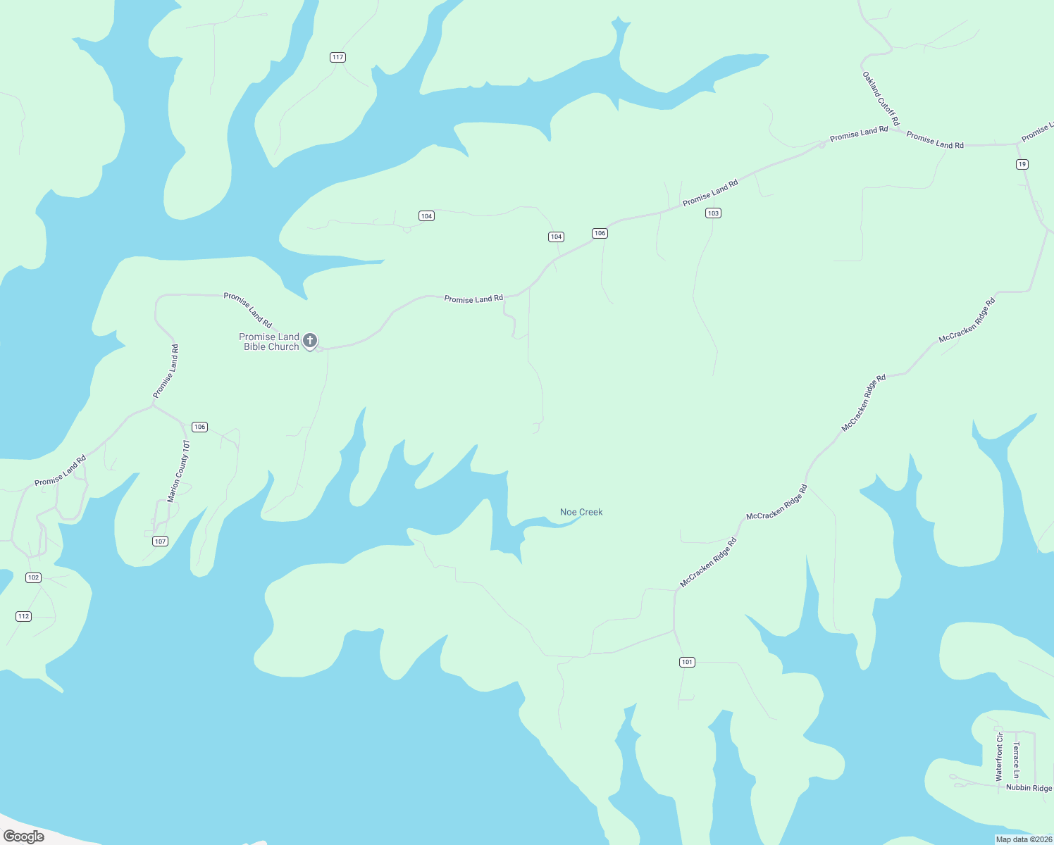 map of restaurants, bars, coffee shops, grocery stores, and more near 499 Noe Creek Road in Mountain Home