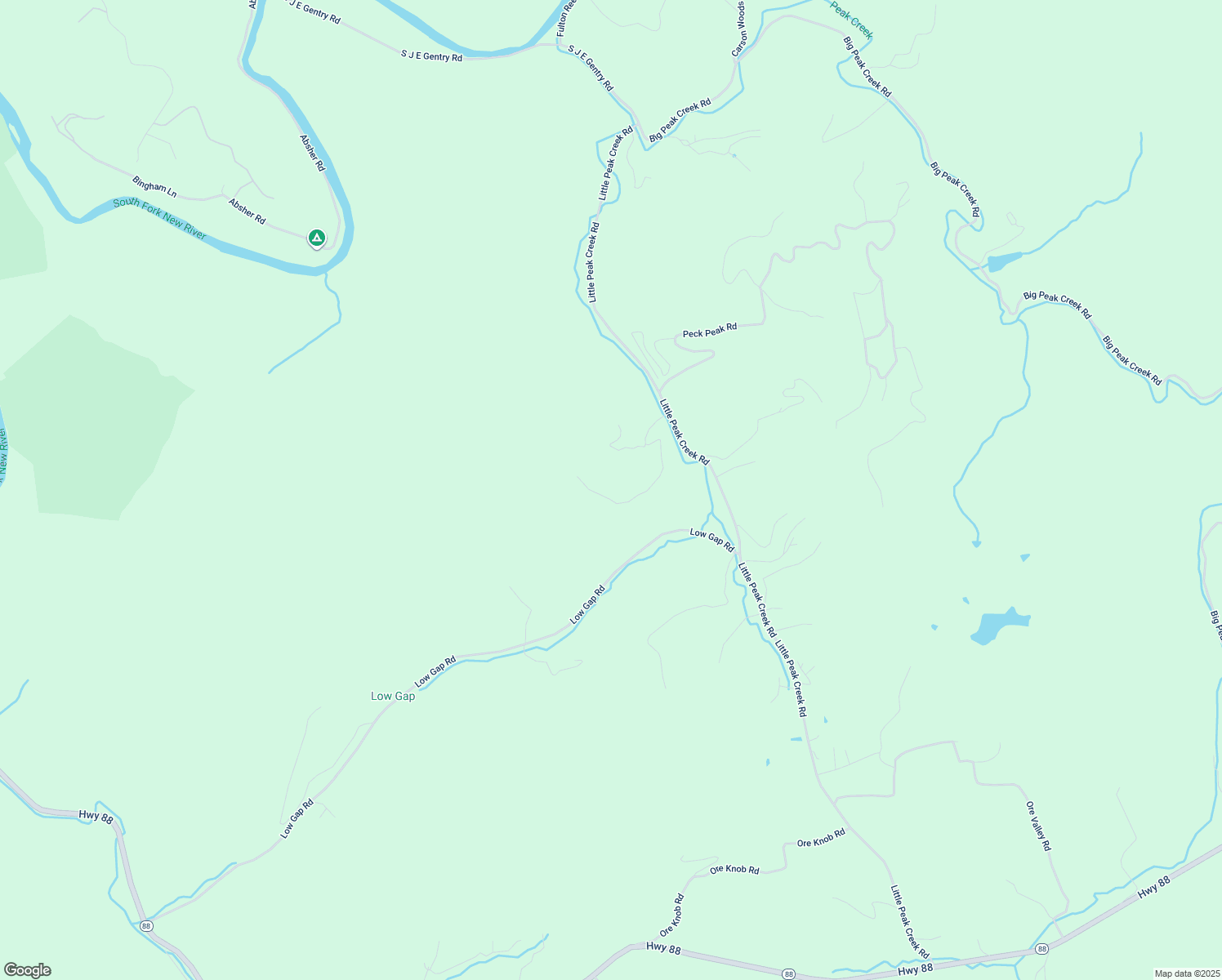 map of restaurants, bars, coffee shops, grocery stores, and more near 588 Laurel Winds Drive in Jefferson