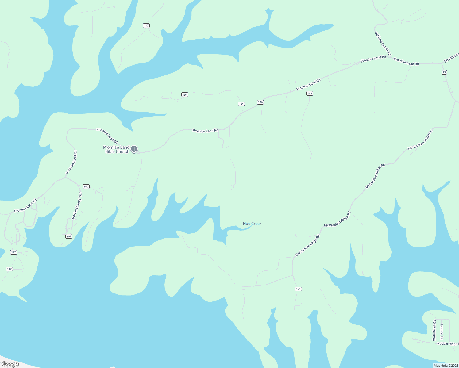 map of restaurants, bars, coffee shops, grocery stores, and more near 499 Noe Creek Road in Mountain Home