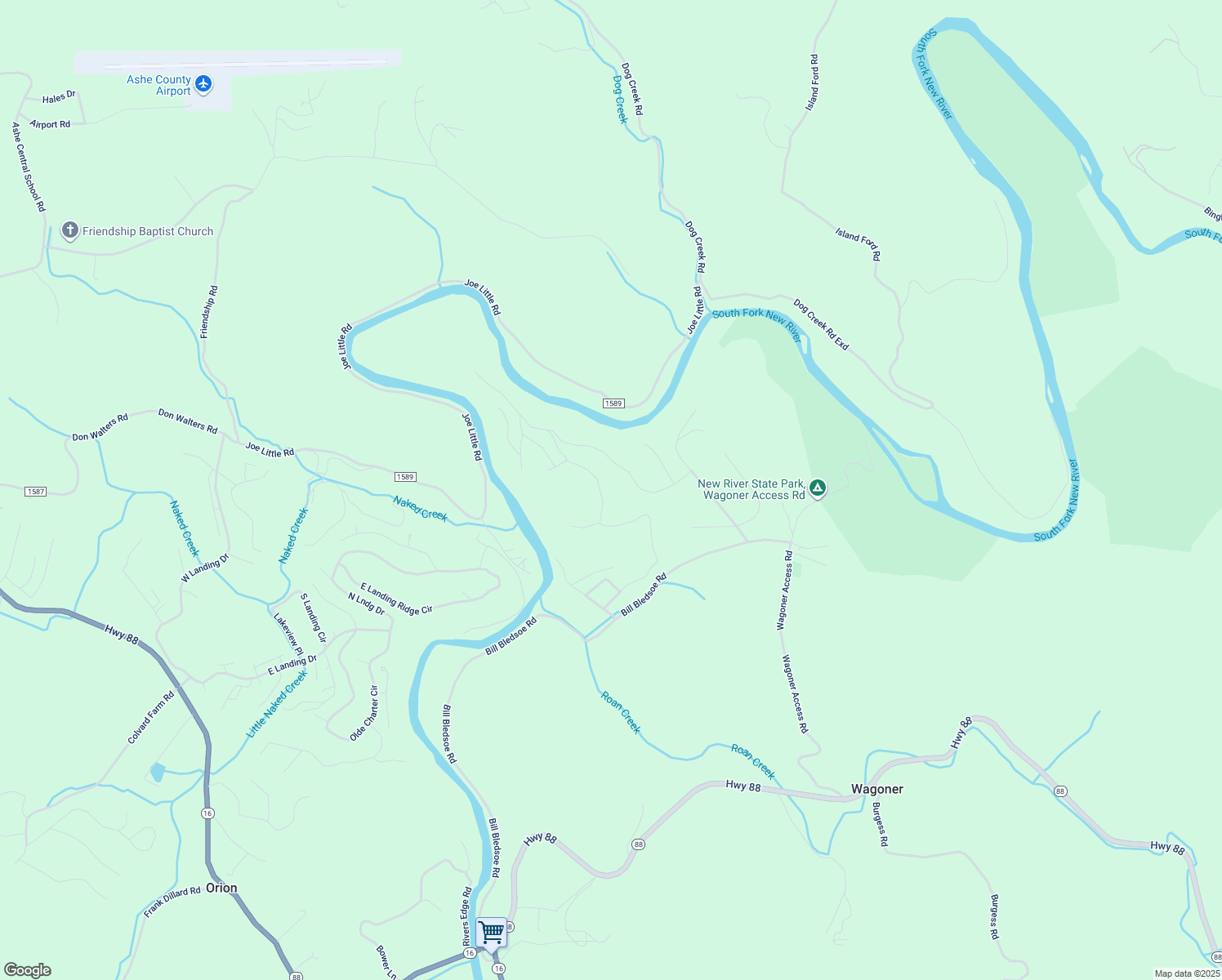 map of restaurants, bars, coffee shops, grocery stores, and more near 194 Village Pine Drive in Jefferson