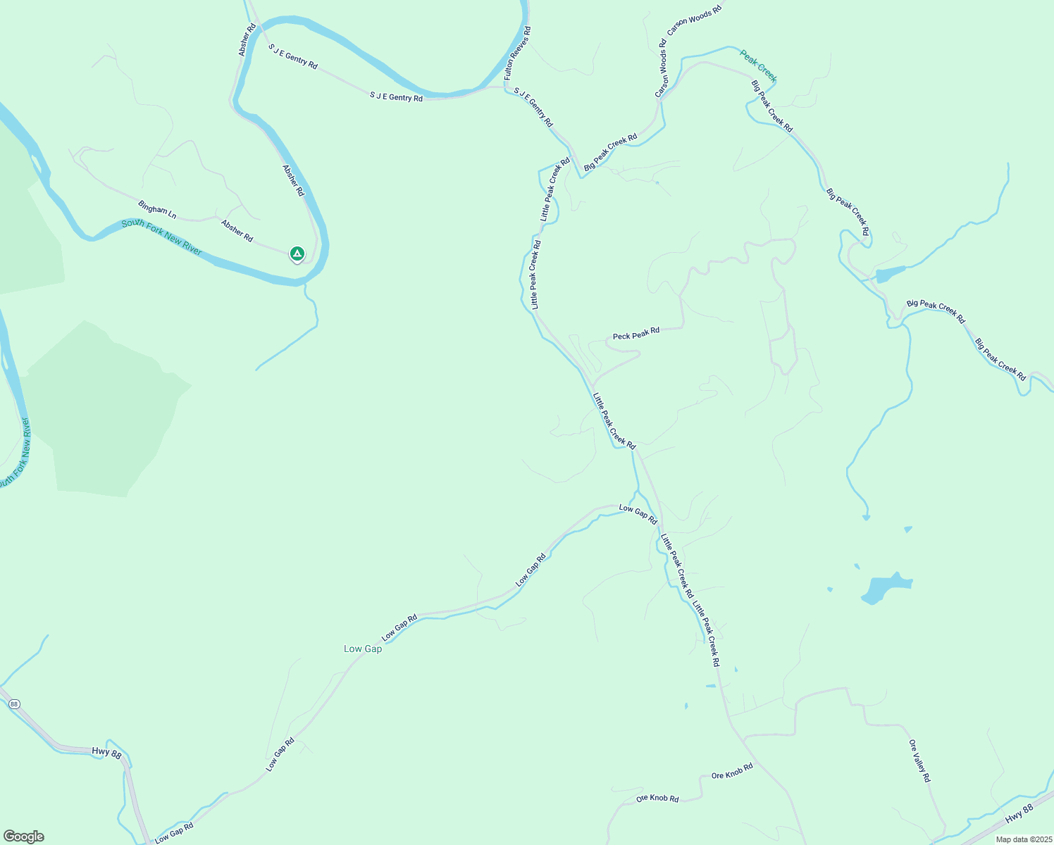map of restaurants, bars, coffee shops, grocery stores, and more near Laurel Winds Drive in Jefferson