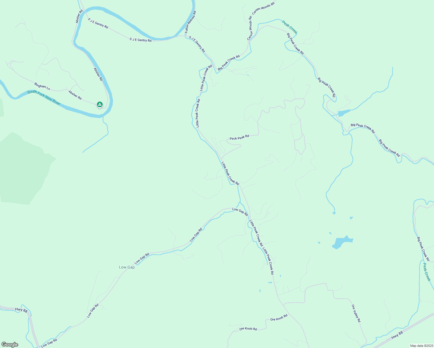 map of restaurants, bars, coffee shops, grocery stores, and more near Laurel Winds Drive in Jefferson