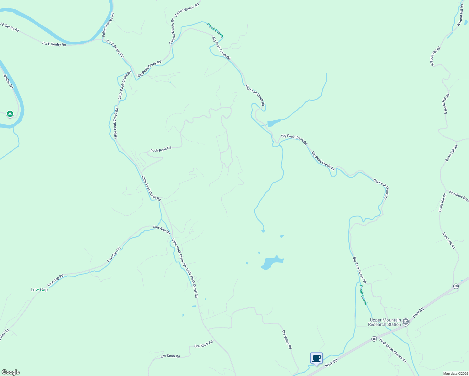 map of restaurants, bars, coffee shops, grocery stores, and more near Daves Connector Road in Jefferson