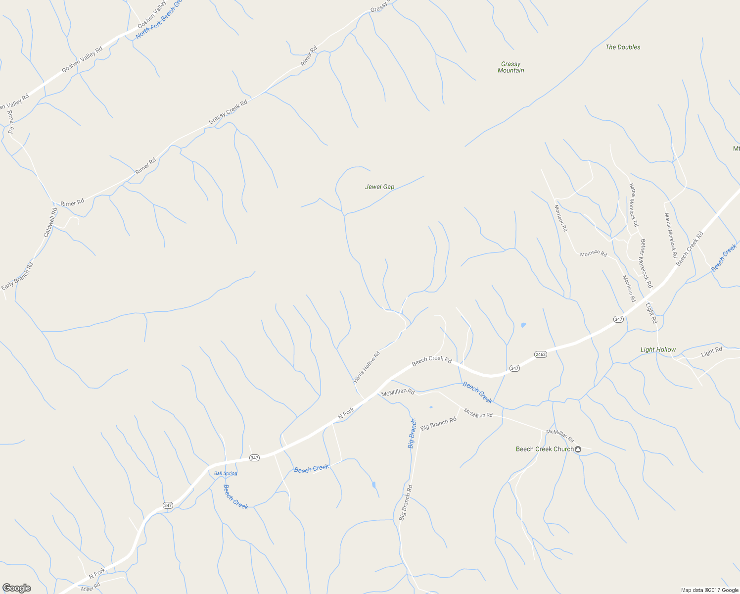 map of restaurants, bars, coffee shops, grocery stores, and more near 172 Harris Hollow Road in Rogersville