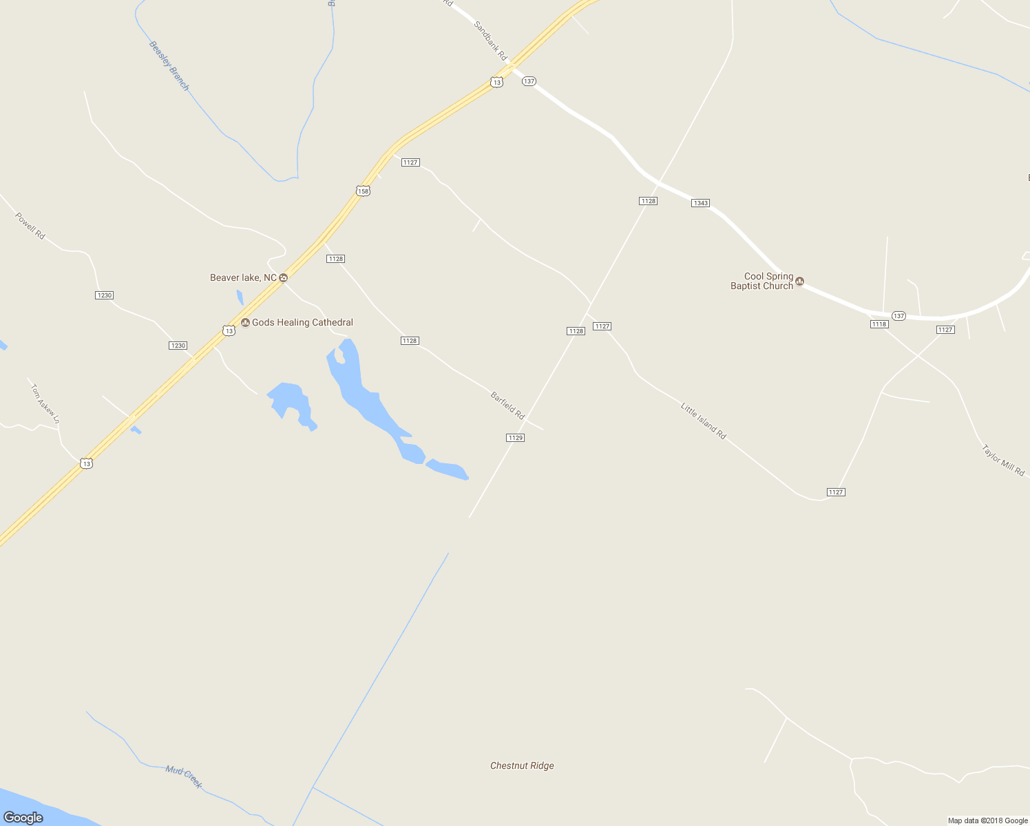 map of restaurants, bars, coffee shops, grocery stores, and more near 359 Barfield Road in Eure