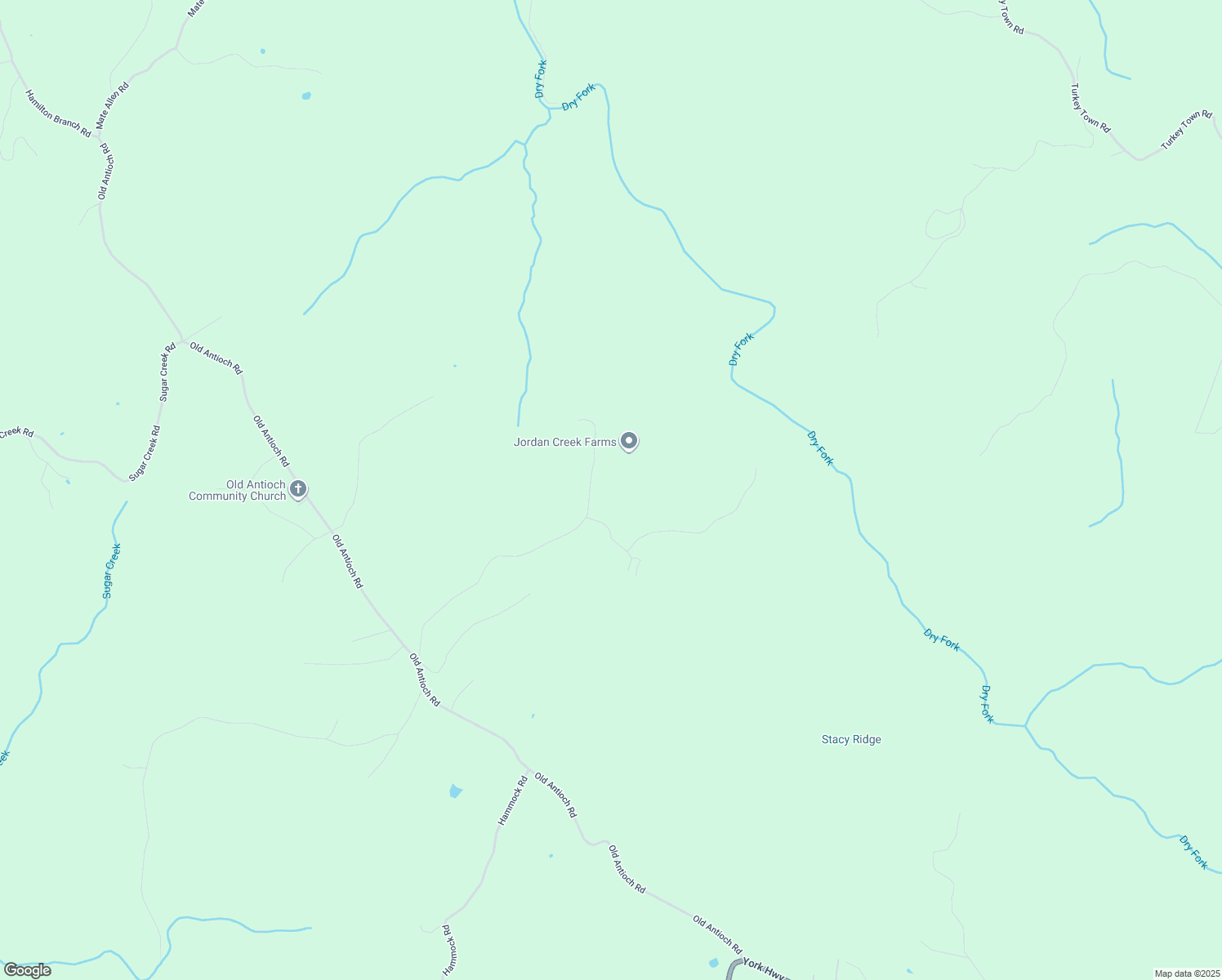 map of restaurants, bars, coffee shops, grocery stores, and more near 462 Stacy Cemetery Ln in Gainesboro