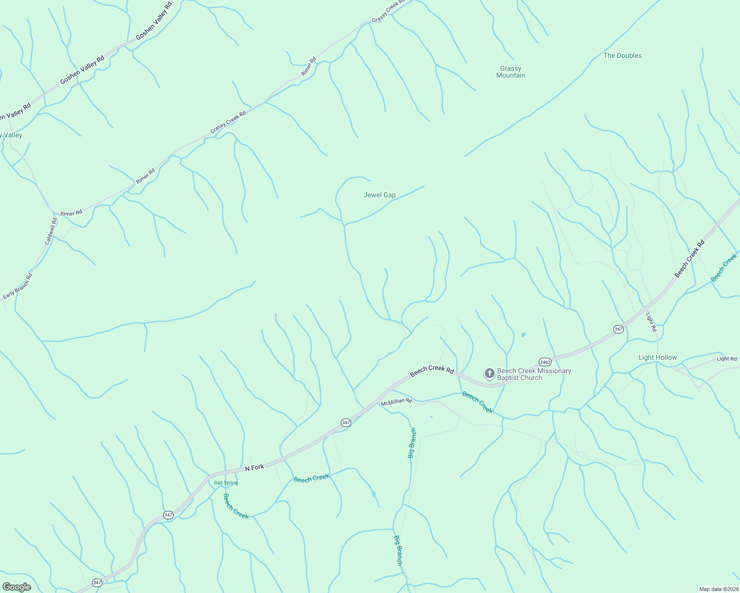 map of restaurants, bars, coffee shops, grocery stores, and more near 172 Harris Hollow Road in Rogersville