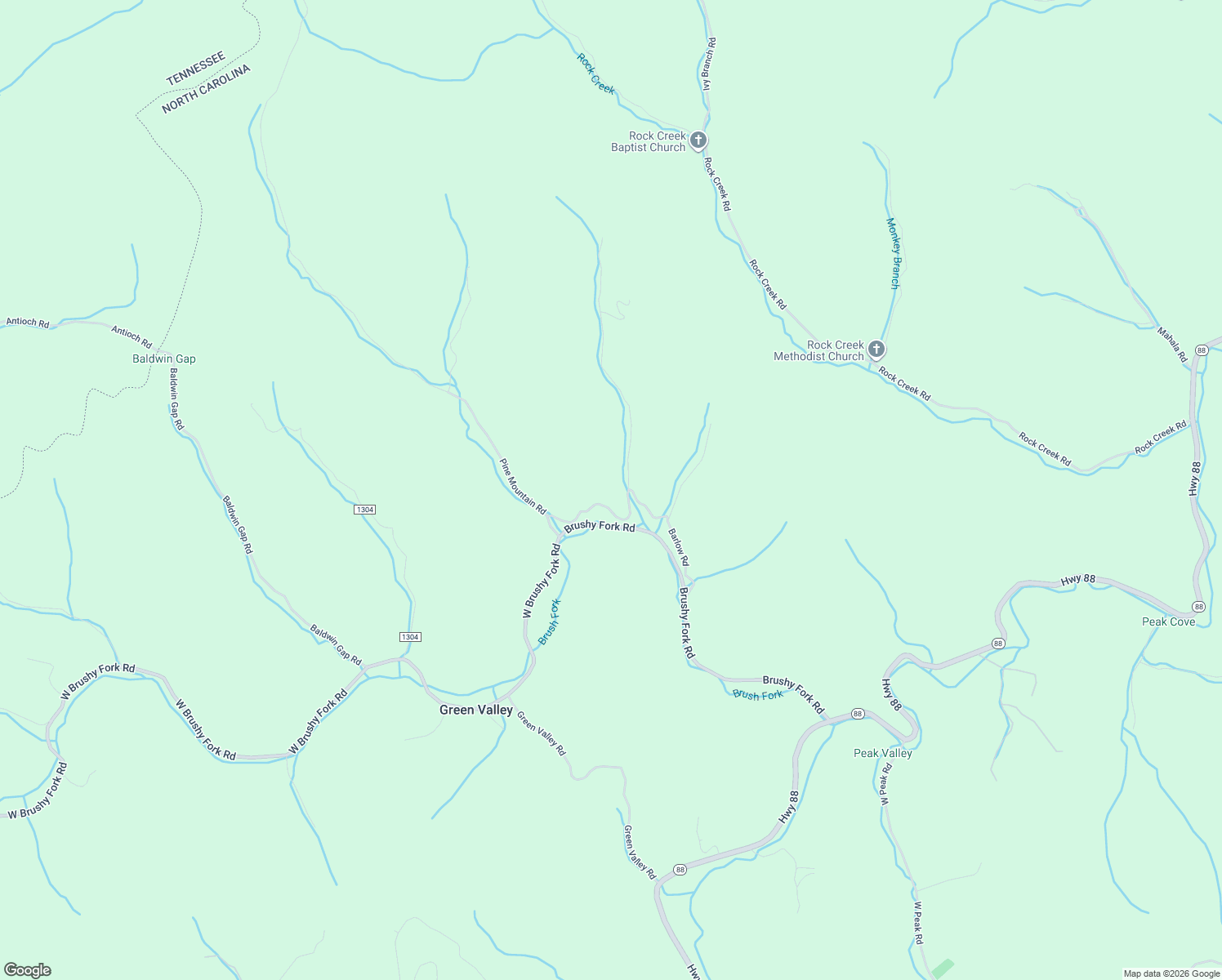 map of restaurants, bars, coffee shops, grocery stores, and more near 119 Old Oak Road in Creston