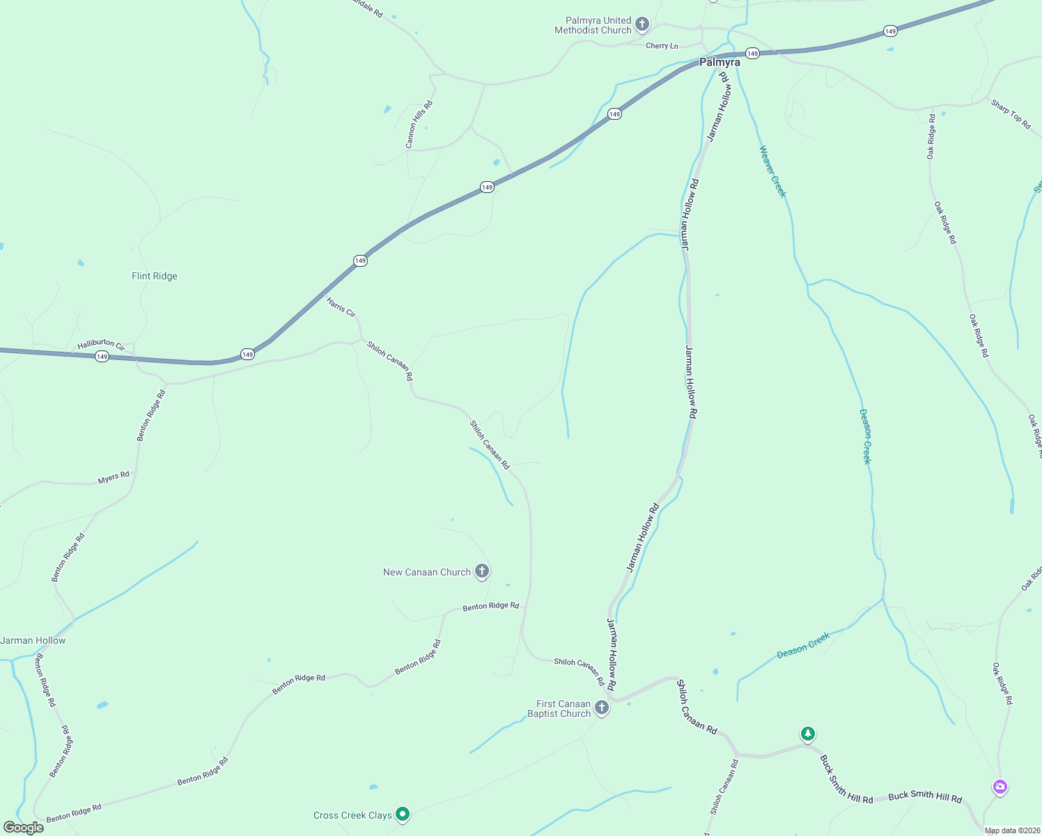 map of restaurants, bars, coffee shops, grocery stores, and more near 2751 Lyle Hollow Road in Palmyra