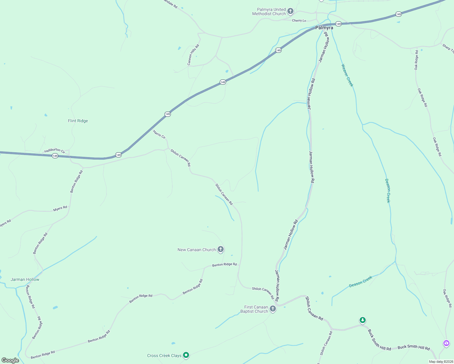 map of restaurants, bars, coffee shops, grocery stores, and more near 2770 Lyle Hollow Road in Palmyra