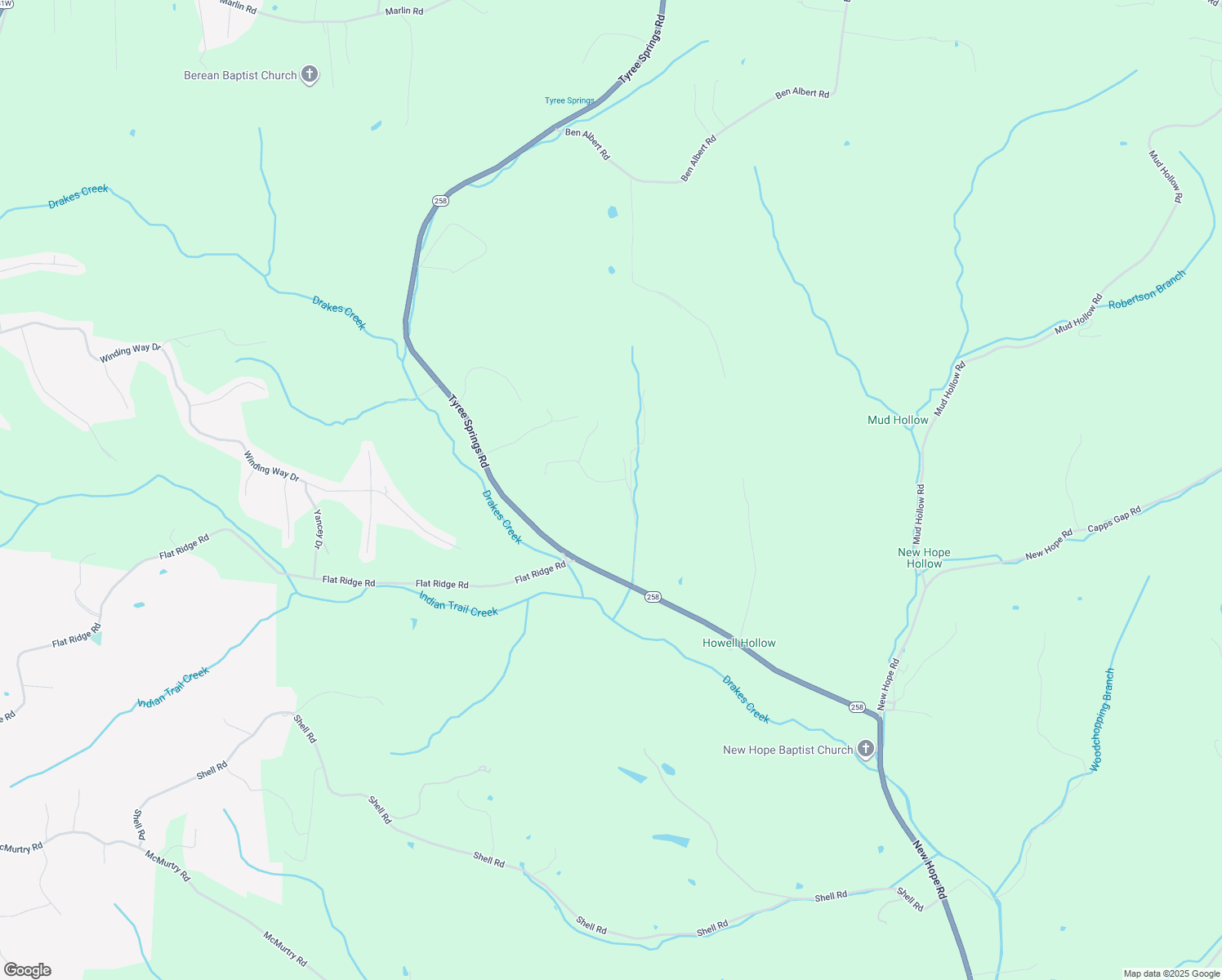 map of restaurants, bars, coffee shops, grocery stores, and more near 75 Busby Hollow Lane in Hendersonville