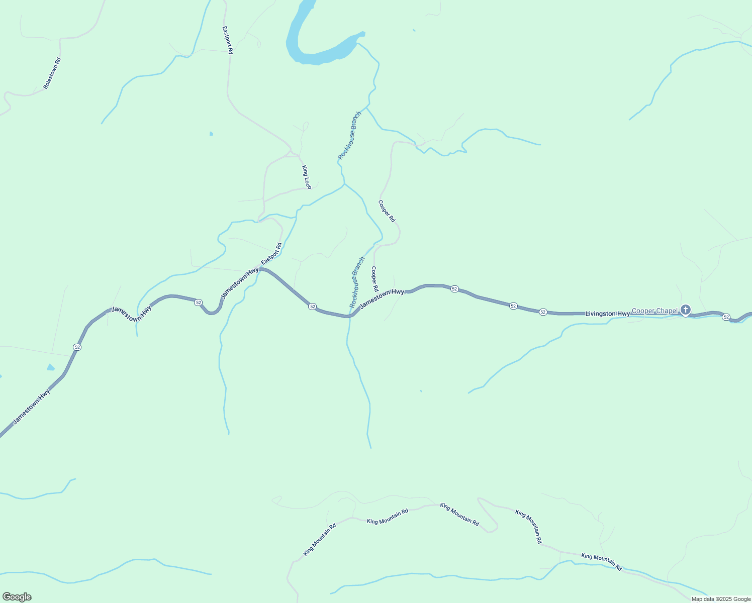 map of restaurants, bars, coffee shops, grocery stores, and more near 5770 Jamestown Highway in Alpine