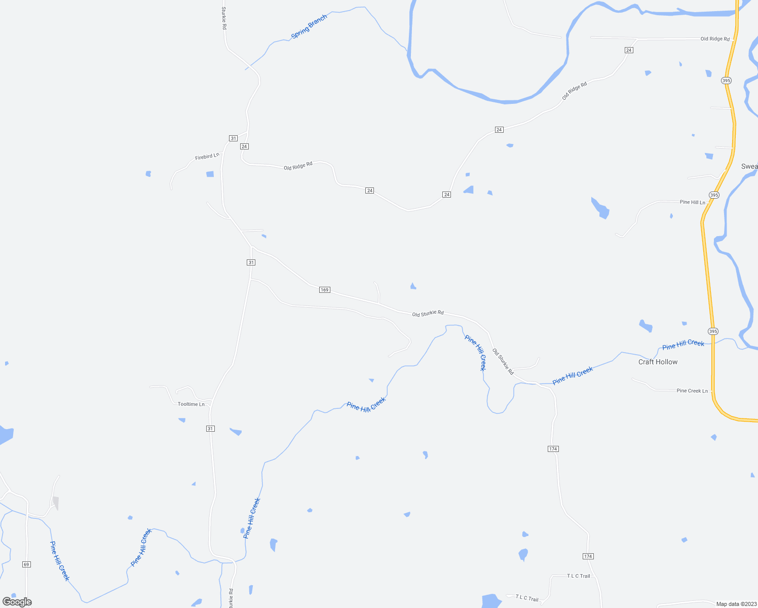 map of restaurants, bars, coffee shops, grocery stores, and more near Old Sturkie Road in Sturkie