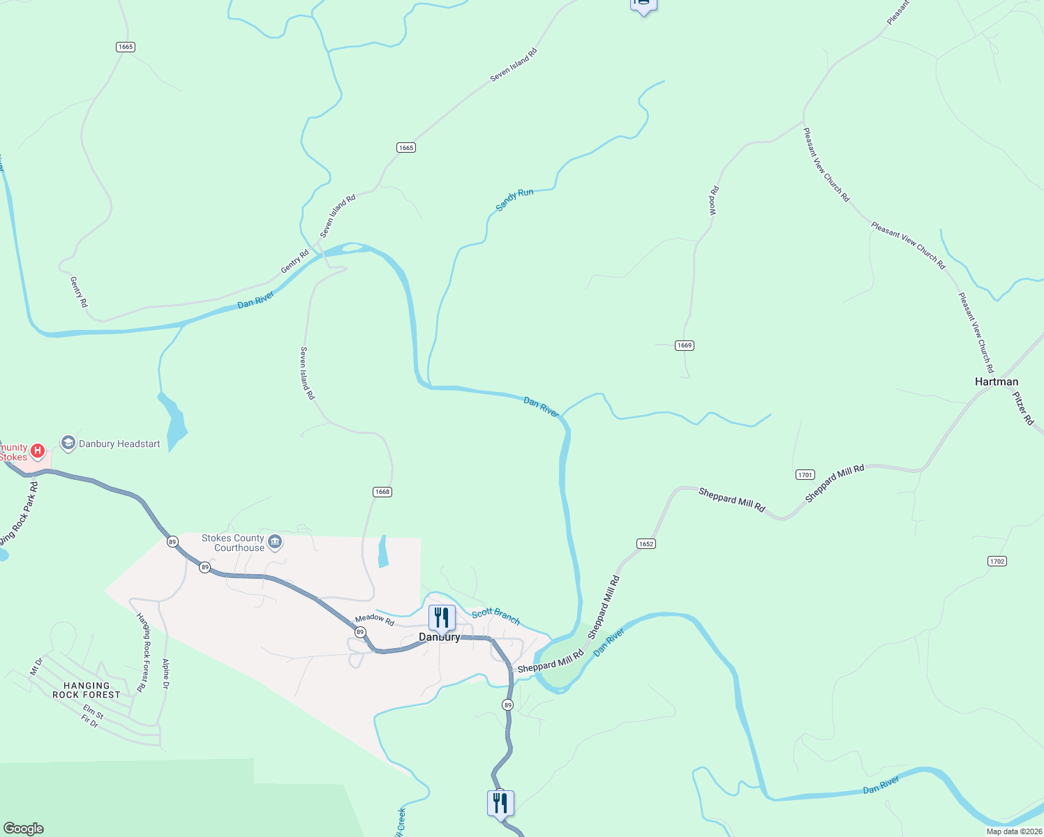 map of restaurants, bars, coffee shops, grocery stores, and more near Boy Scout Road in Danbury