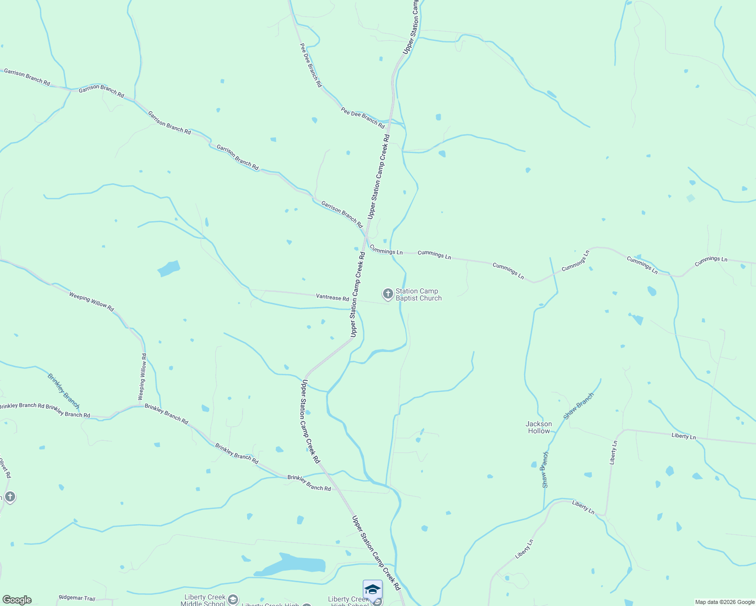 map of restaurants, bars, coffee shops, grocery stores, and more near 160 Vantrease Road in Cottontown