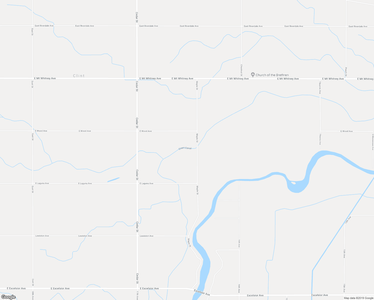 map of restaurants, bars, coffee shops, grocery stores, and more near 2425 East Wood Avenue in Laton