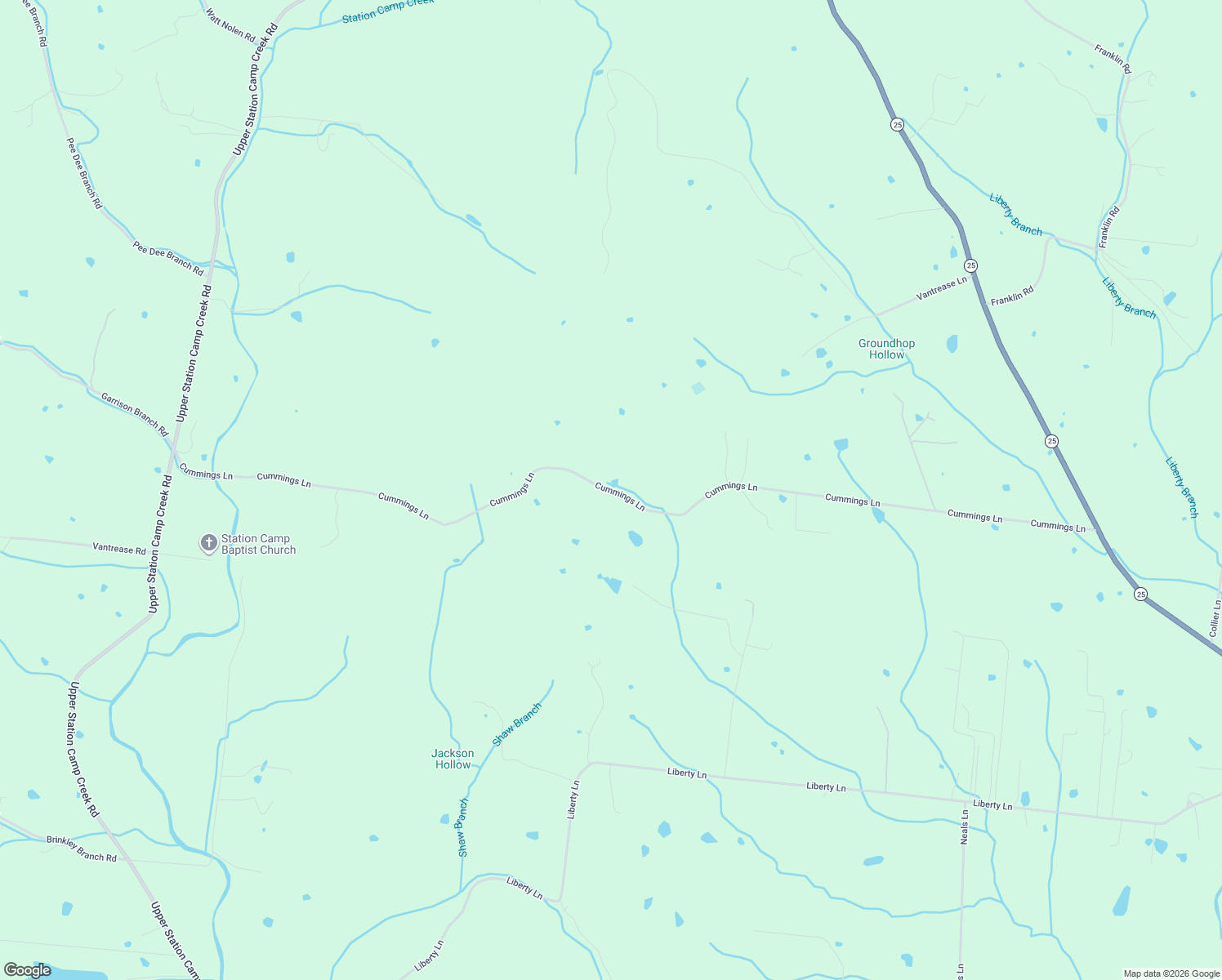 map of restaurants, bars, coffee shops, grocery stores, and more near 532 Cummings Lane in Gallatin