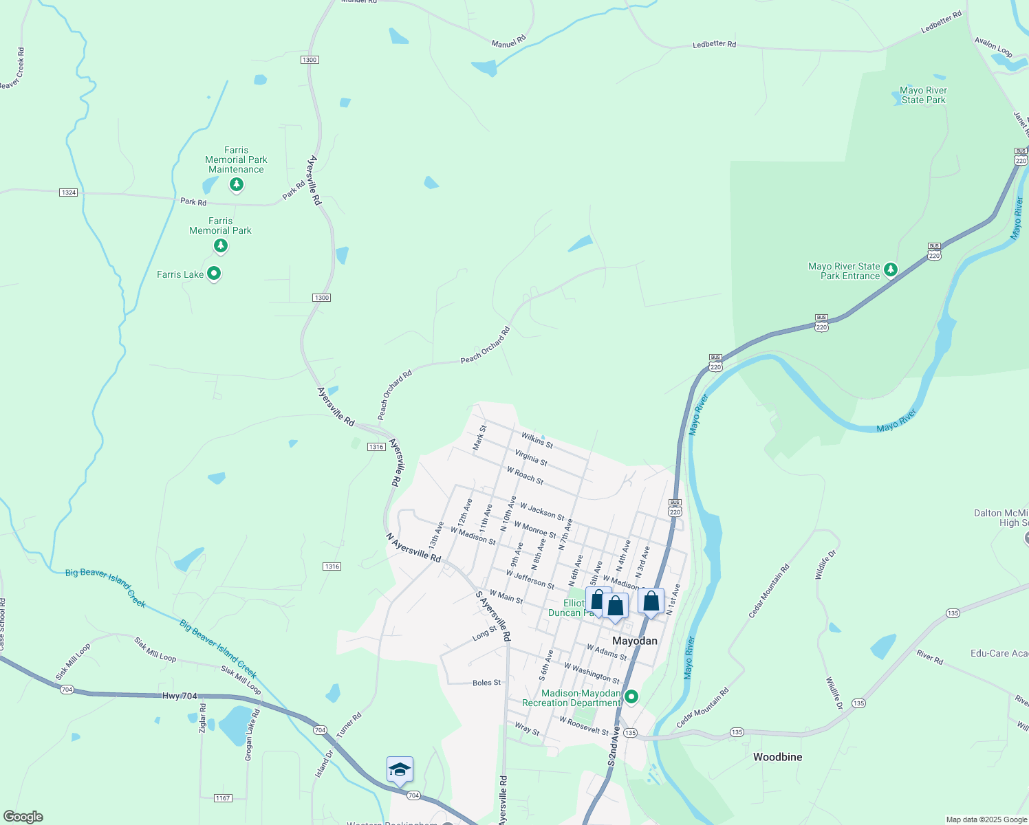 804 11th Avenue, Mayodan NC Walk Score
