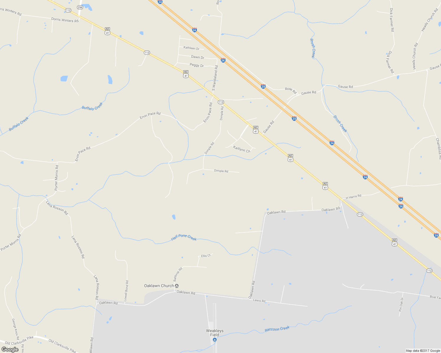 map of restaurants, bars, coffee shops, grocery stores, and more near 1136 Dimple Road in Chapmansboro