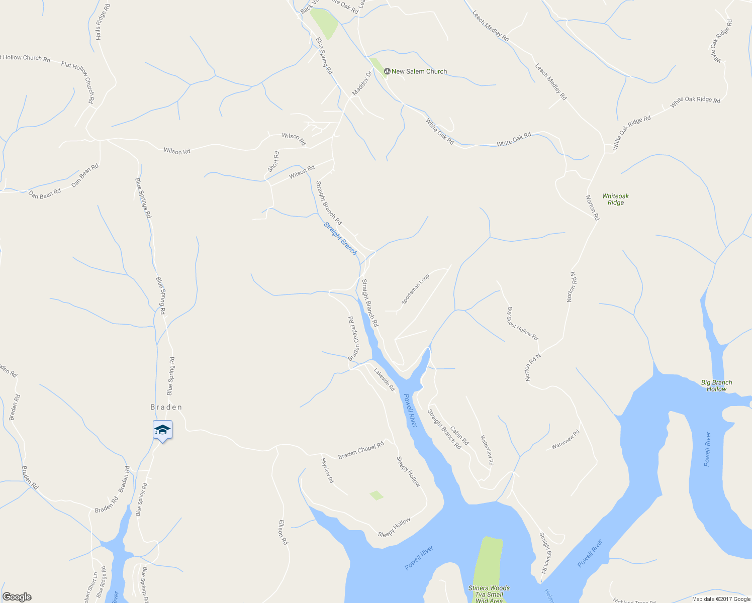 map of restaurants, bars, coffee shops, grocery stores, and more near 210 Sportsman Loop in Speedwell