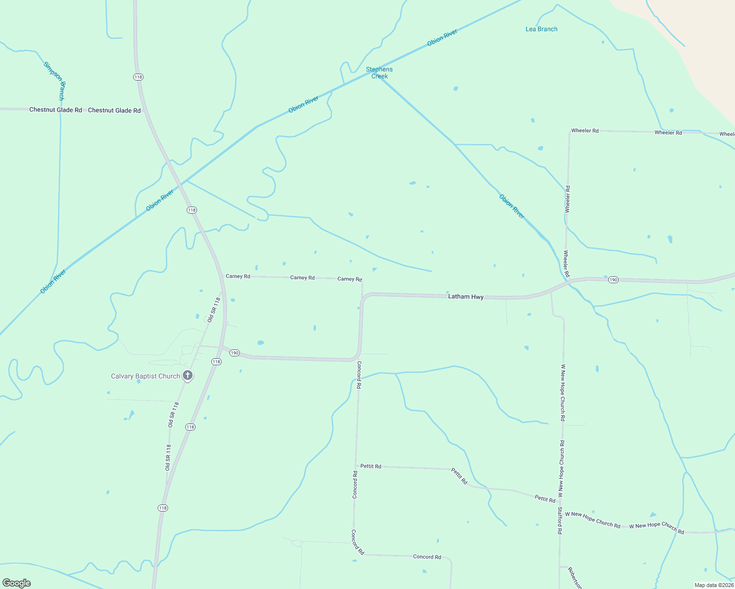 map of restaurants, bars, coffee shops, grocery stores, and more near 15064 Latham Highway in Dresden