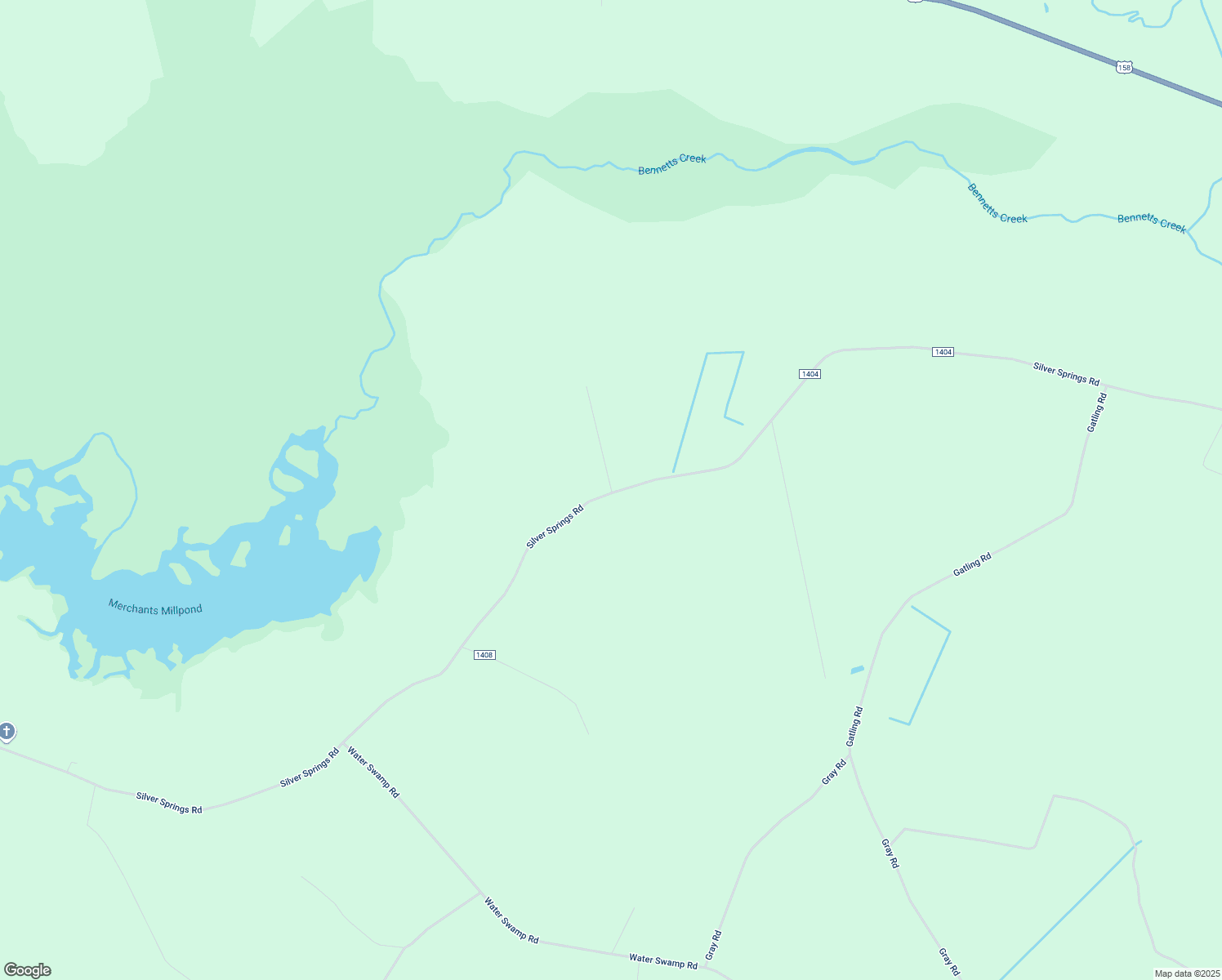 map of restaurants, bars, coffee shops, grocery stores, and more near 588 Silver Springs Road in Sunbury