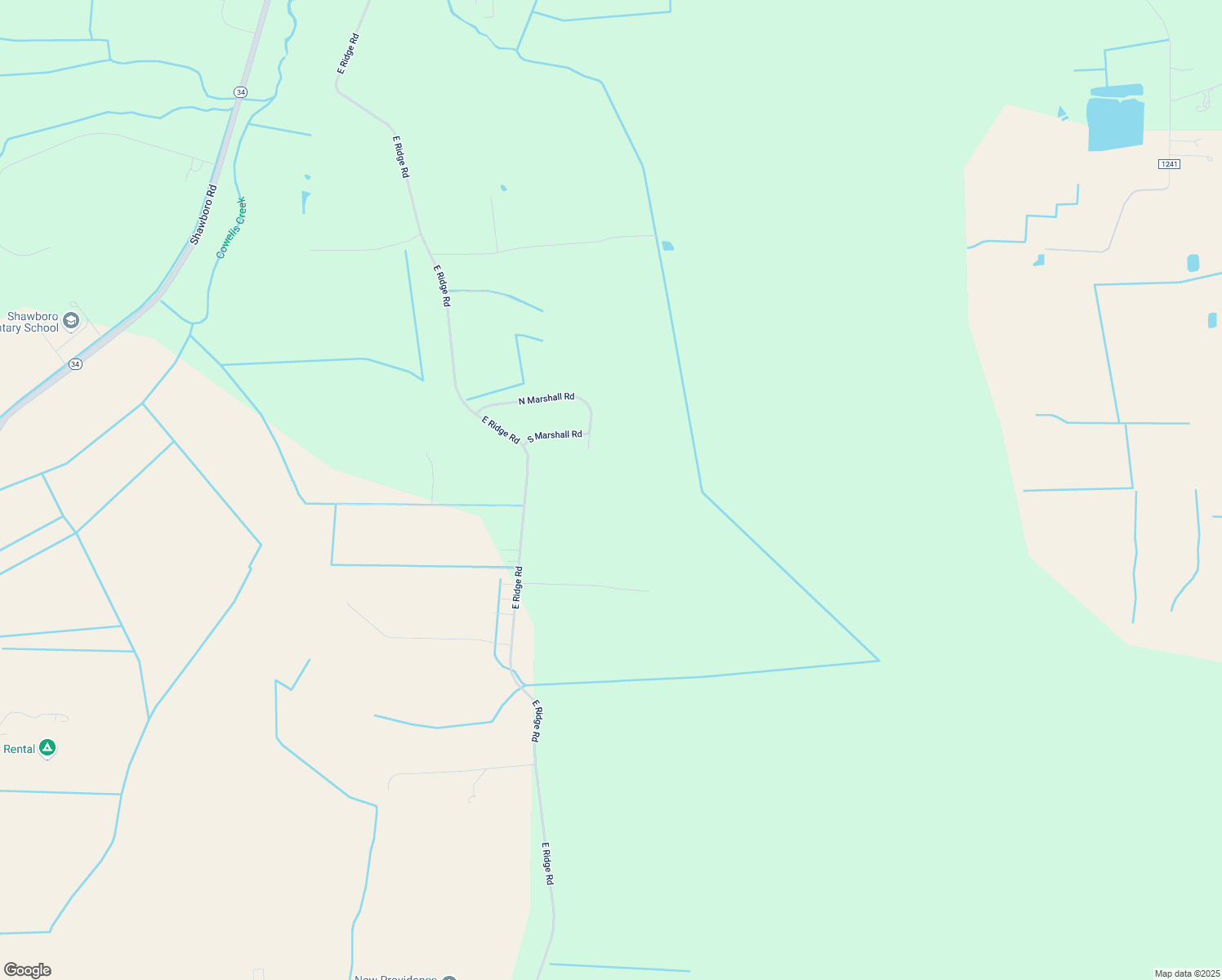 map of restaurants, bars, coffee shops, grocery stores, and more near 505 E Ridge Rd in Currituck