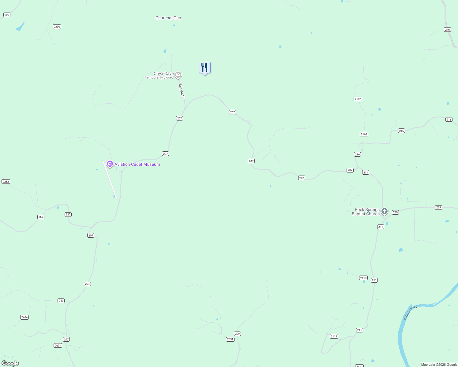 map of restaurants, bars, coffee shops, grocery stores, and more near in Eureka Springs