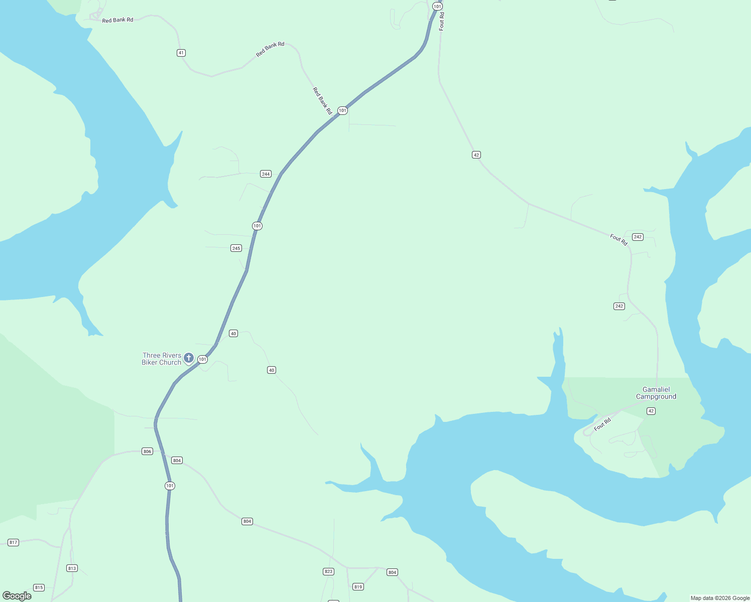 map of restaurants, bars, coffee shops, grocery stores, and more near 80-224 Co Road 40 in Gamaliel