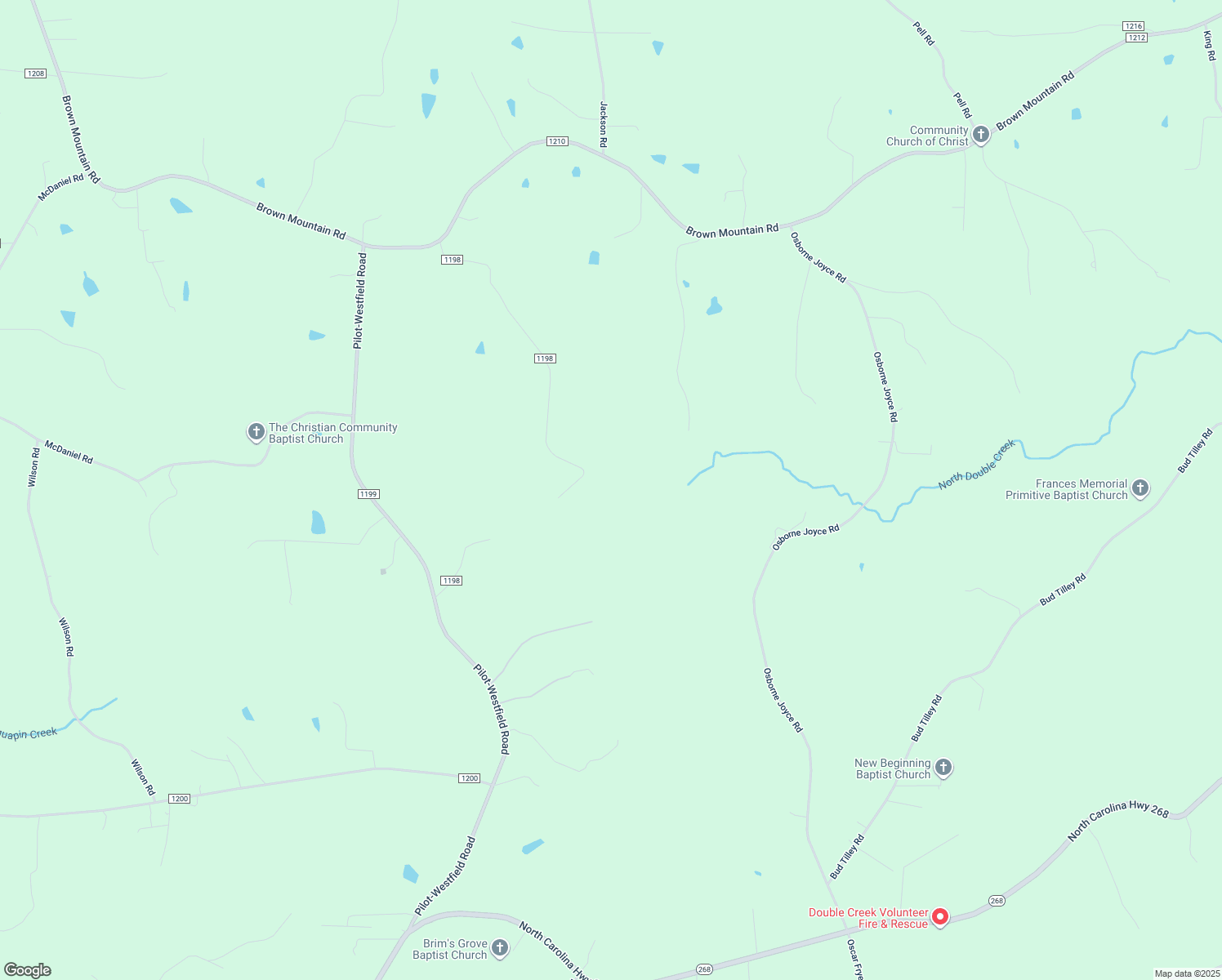 map of restaurants, bars, coffee shops, grocery stores, and more near 1481 Jack Joyce Road in Pilot Mountain