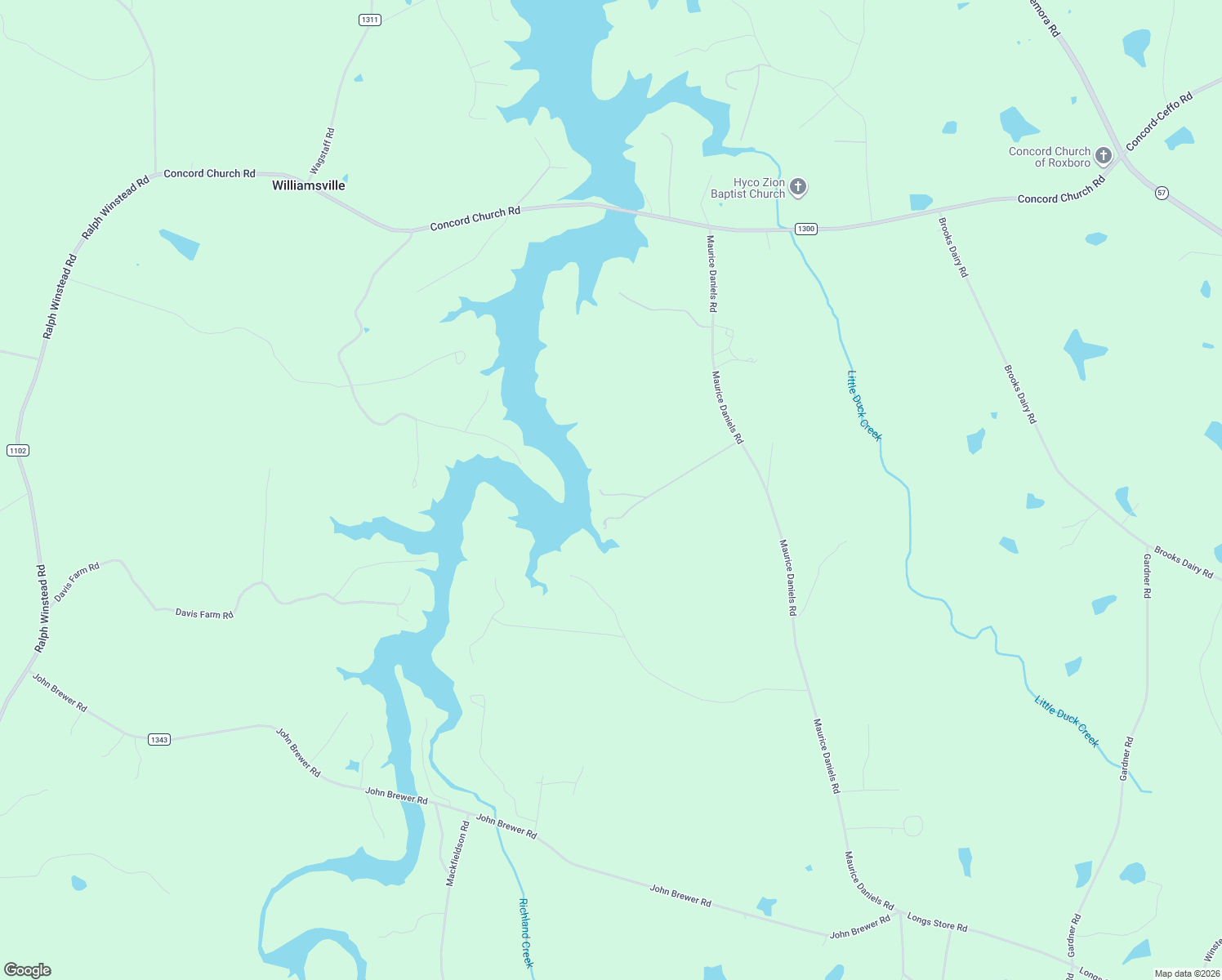 map of restaurants, bars, coffee shops, grocery stores, and more near 312 Victor Williford Road in Roxboro