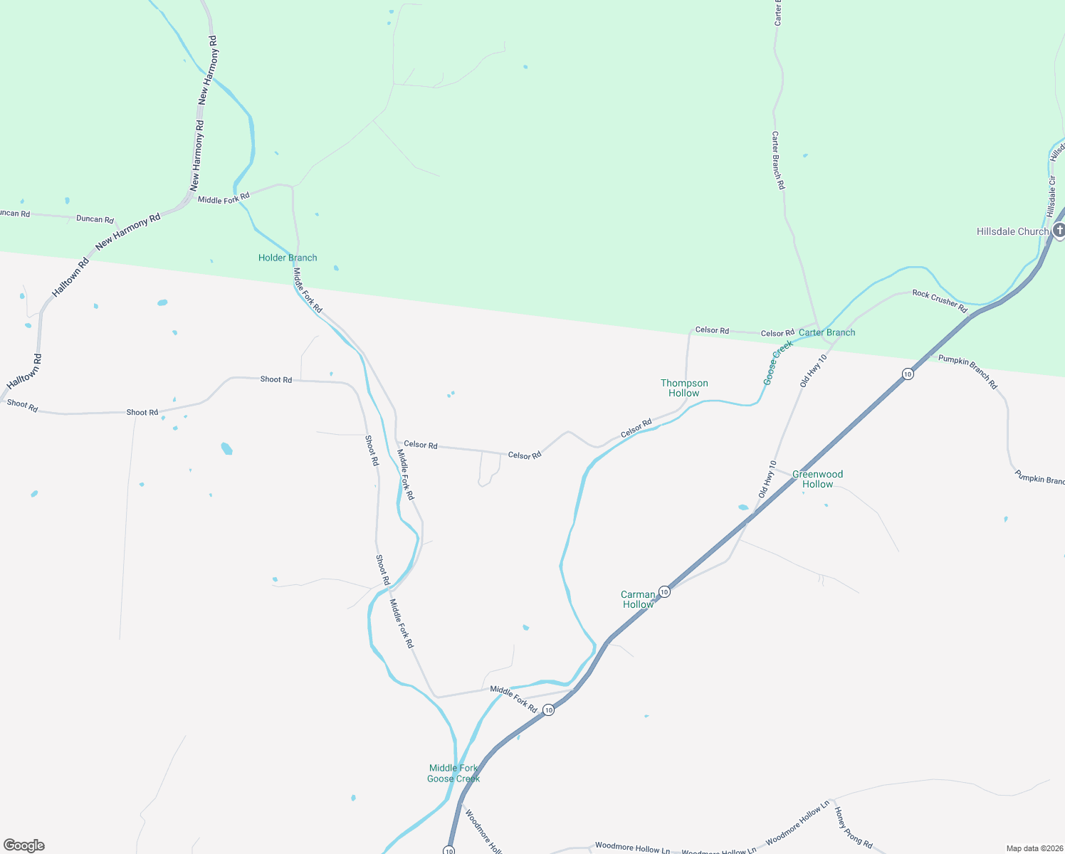 map of restaurants, bars, coffee shops, grocery stores, and more near 535 Celsor Road in Hartsville