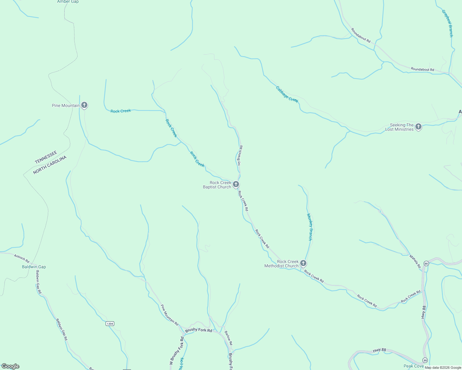 map of restaurants, bars, coffee shops, grocery stores, and more near 1971 Rock Creek Road in Creston