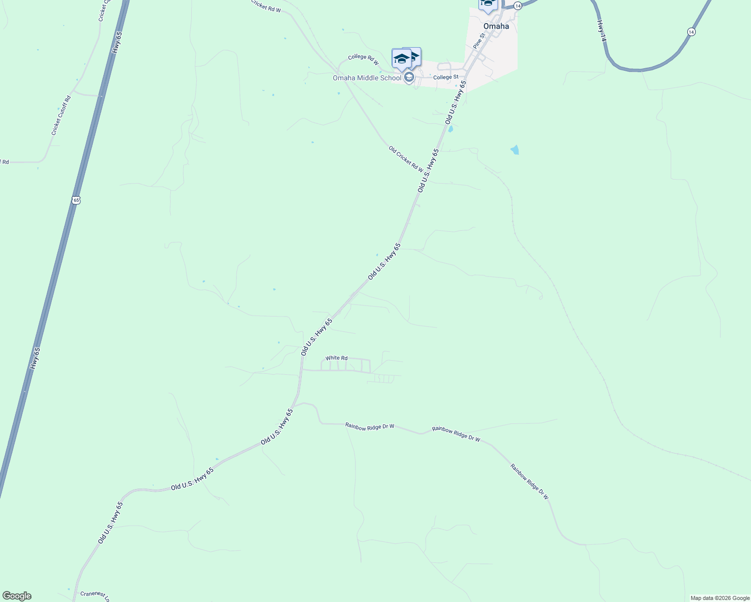 map of restaurants, bars, coffee shops, grocery stores, and more near 10907-11049 Goddard Lane West in Omaha