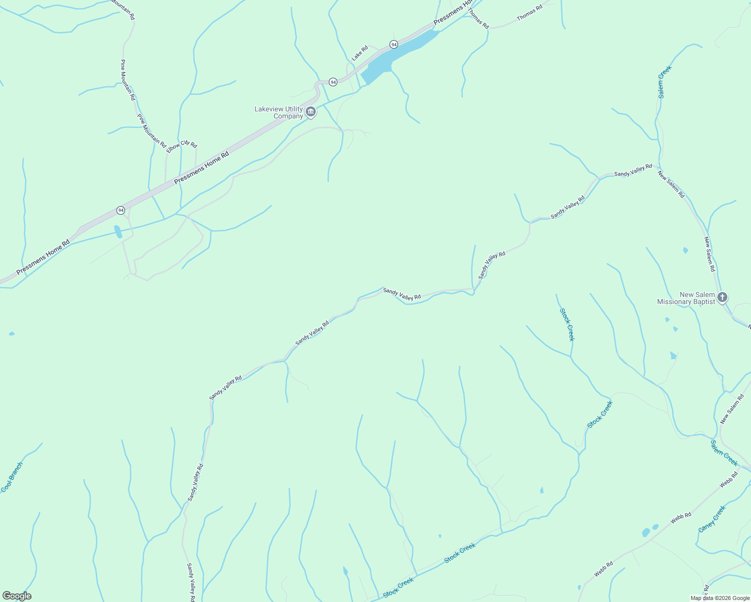 map of restaurants, bars, coffee shops, grocery stores, and more near 607 Sandy Valley Road in Rogersville