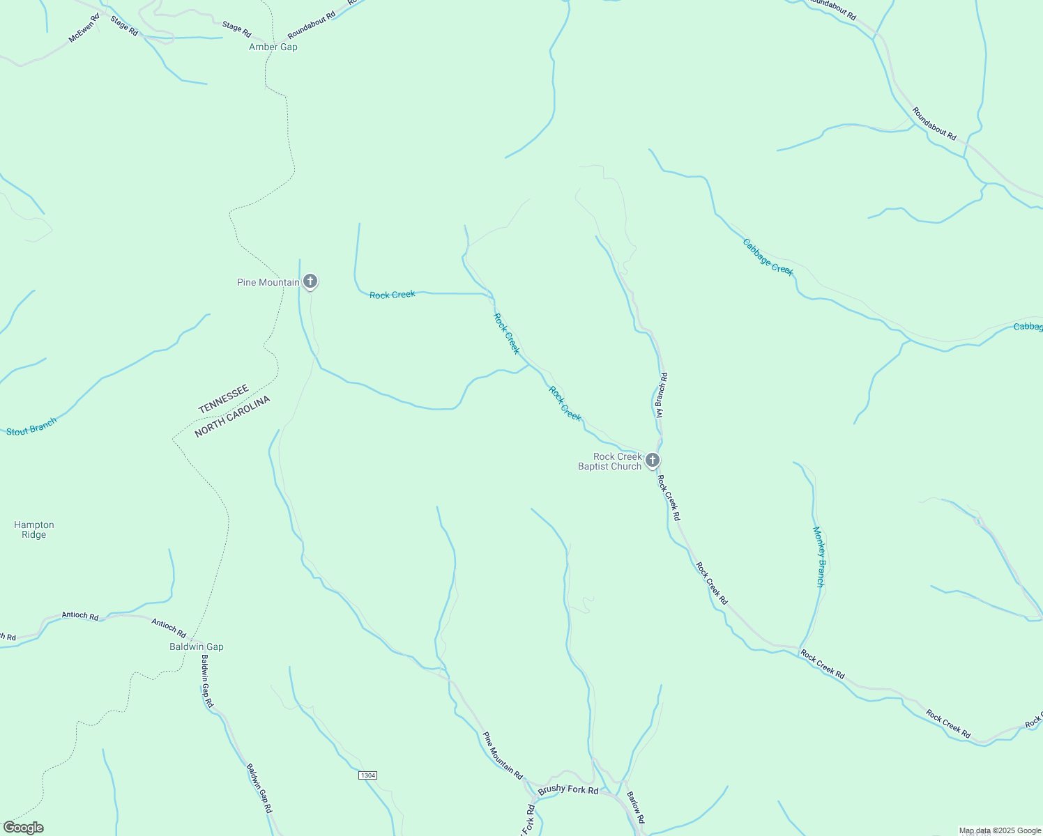 map of restaurants, bars, coffee shops, grocery stores, and more near 2337 Rock Creek Road in Creston