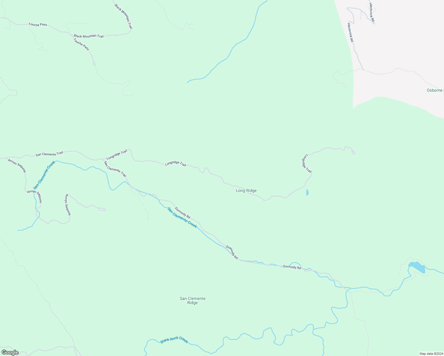 map of restaurants, bars, coffee shops, grocery stores, and more near Longridge Trail in Monterey County